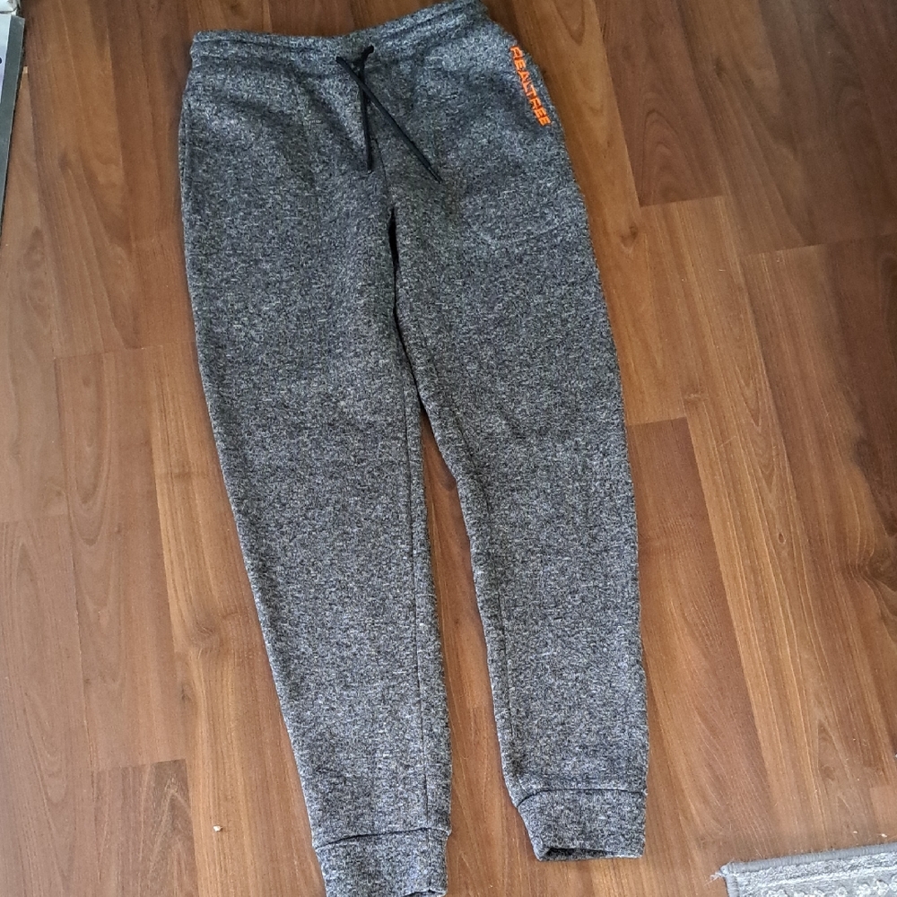 Realtree Heathered Gray Joggers with Orange Detail